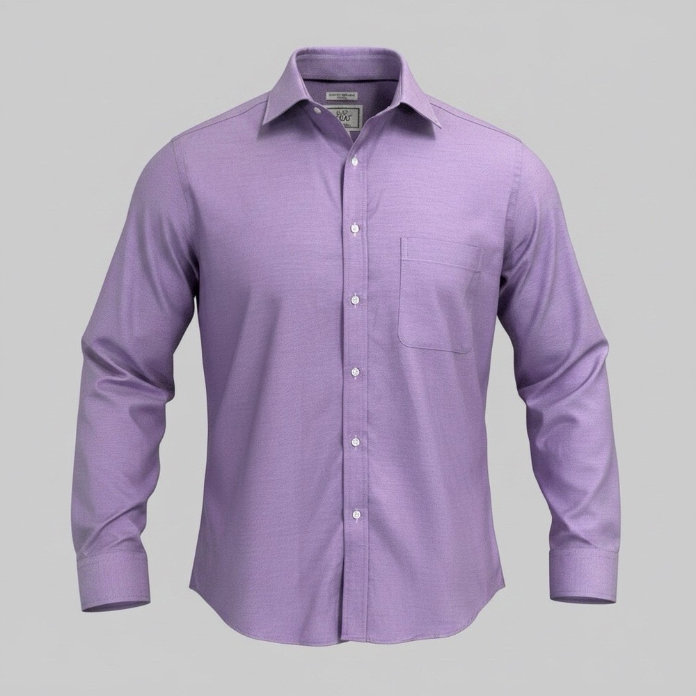 Jos. A. Bank 1905 Collection Men's Dress Shirt Lavender Slim Fit - 16.5 x 35